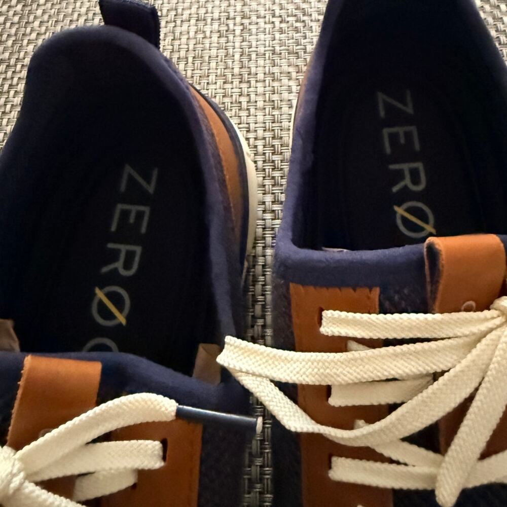 COLE HAAN NWOB Men Generation Zerogrand Stitchlite Sneaker Preppy Casual 13M Blu - Picture 4 of 8